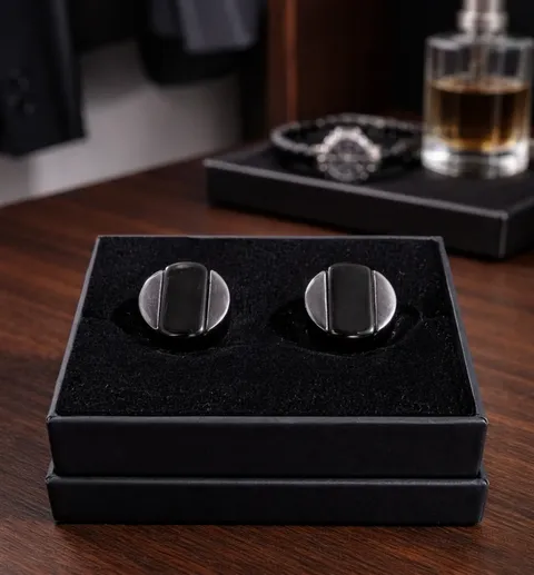 Boutons de Manchette "Dual-Tone" – Prestige Turc